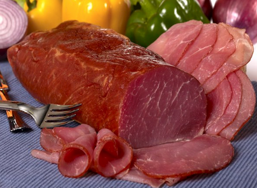 PORK LOIN COLD SMOKED&CURED NY /POLEDWICA NY 40/40LB PRE PACK CHUNK ANDY'S N1441