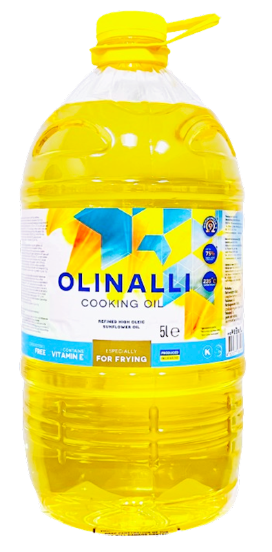OIL SUNFLOWER REFINED OLINALLI 3/5L UKRAINE