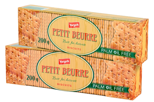 BISCUITS PETIT BEURRE 32/200GR YARYCH UKRAINE