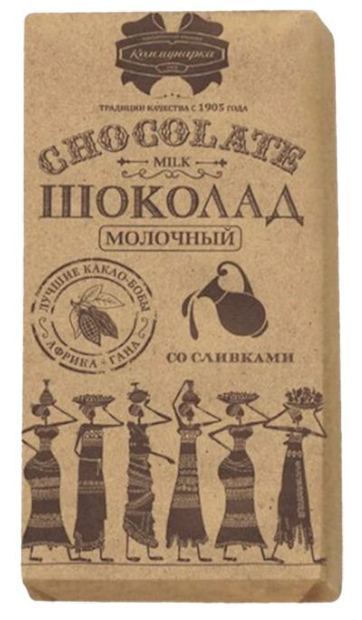 CHOCOLATE BAR MILK 20/85GR CRAFT KOMMUNARKA N539