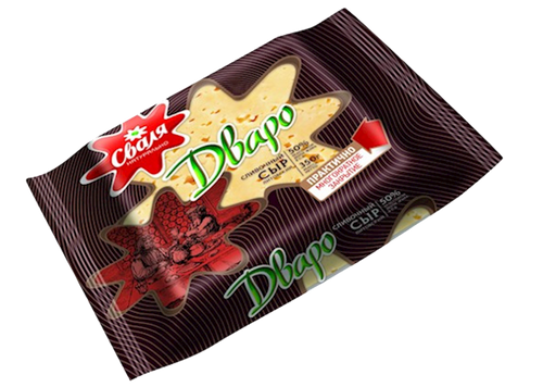 CHEESE DVARO 24/350GR SVALIA  LITHUANIA N6359