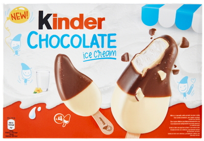 ICE CREAM WHITE&CHOCOLATE 9/4/152GR KINDER