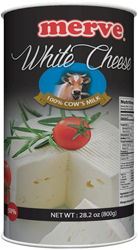 FETA WHITE CHEESE IN BRINE 50% 6/800GR MERVE NETHERLAND N6287