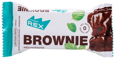 CAKE PROTEIN MINT BROWNIE W/COLLAGEN 12/50GR PROTEIN REX