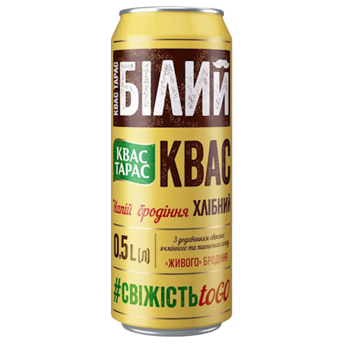 KVAS WHITE CAN 24/0.5L TARAS N55006