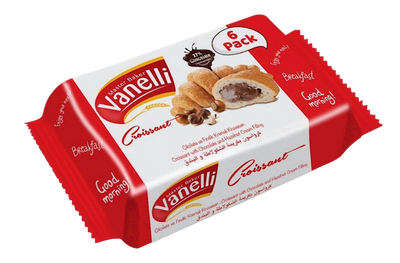 CROISSANT W/CHOCOLATE&HAZELNUT CREAM 12/240GR VANELLI TURKIYE