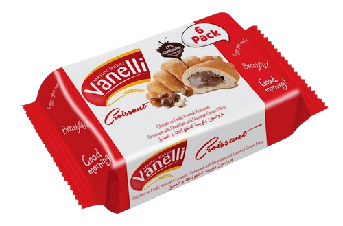 CROISSANT W/CHOCOLATE&HAZELNUT CREAM 12/240GR VANELLI TURKIYE