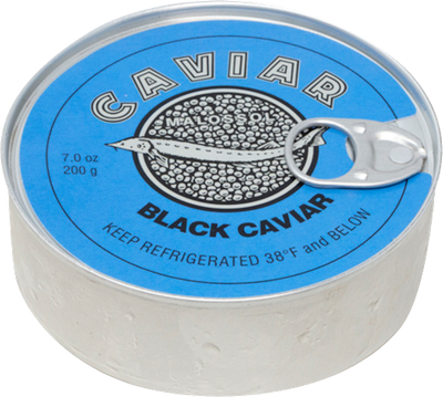 CAVIAR WHITEFISH BLACK 1/200GR
