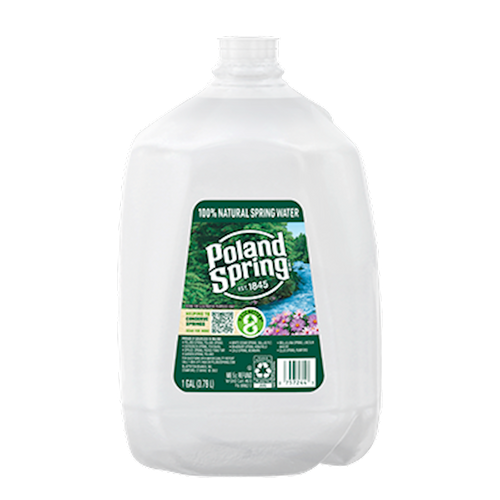 WATER POLAND SPRING NATURAL 6/1GAL N05048