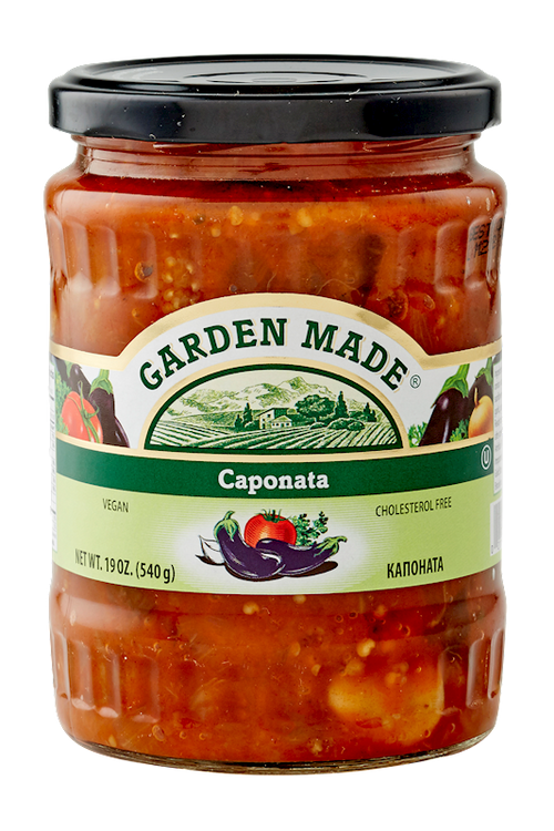 CAPONATA 12/19OZ GARDEN MADE BULGARIA N33138
