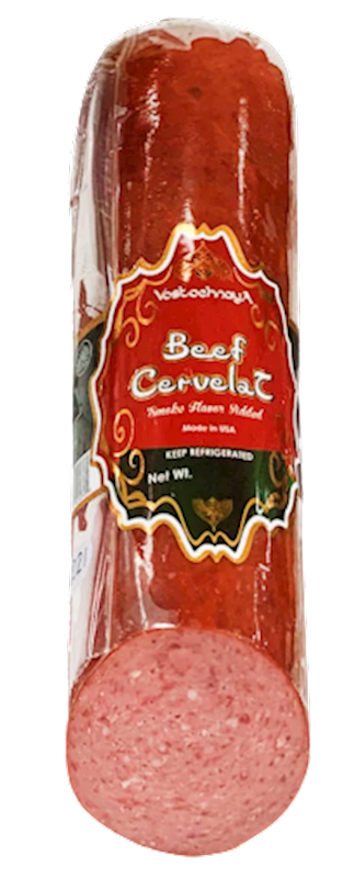 CERVELAT VOSTOCHNAYA BEEF CHUNK  1/1.1 LB GS DELI N92536