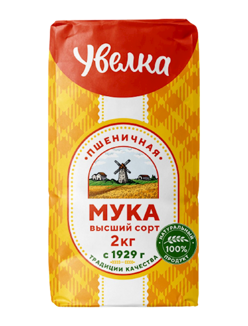 FLOUR WHEAT HIGH GRADE 6/2KG UVELKA N2073/32506/701