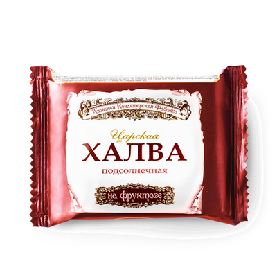 HALVA SUNFLOWER FRUCTOSE TSARSKAYA 20/180GR AZOVSKAYA