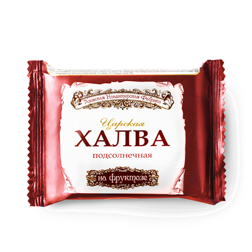 HALVA SUNFLOWER FRUCTOSE TSARSKAYA 20/180GR AZOVSKAYA