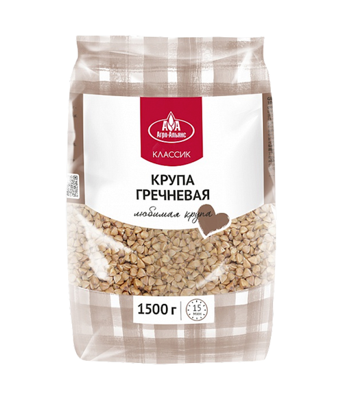 BUCKWHEAT 6/1.5KG AGRO-ALLIANCE