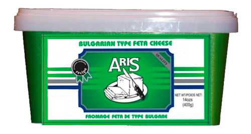 FETA CHEESE BULGARIAN 12/400GR  ARIS