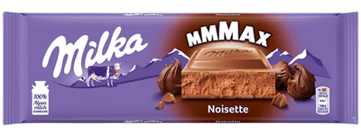 CHOCOLATE BAR MMMAX NOISETTE 17/270GR MILKA  AUSTRIA N4042595