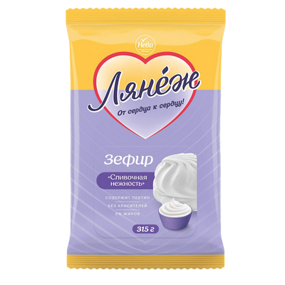 MARSHMALLOW CREAMY DELIGHT LA NEIGE 12/315GR NEVA N60