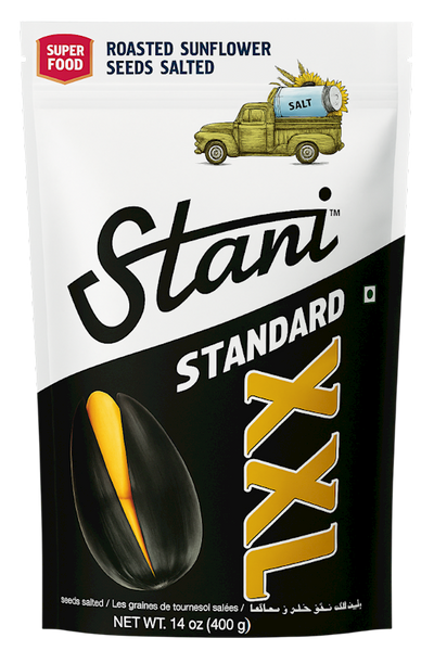 SUNFLOWER SEEDS ROASTED SALTED XXL 10/400GR STANI
