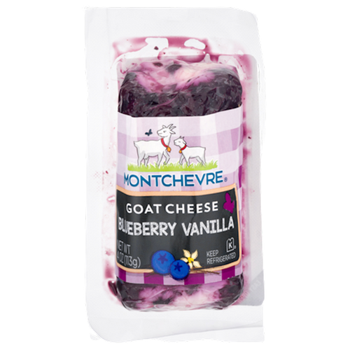 CHEESE GOAT BLUEBERRY&VANILLA 12/113GR MONTCHEVRE FRANCE N1007729 /212895