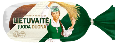 BREAD LIETUVAITE DARK SLICED 5/800GR LITHUANIA N218082