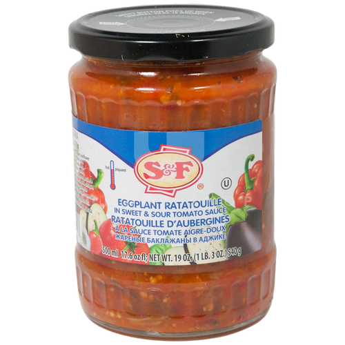 EGGPLANT RATATOUILLE  IN TOMATO SAUSE 12/500ML S&F