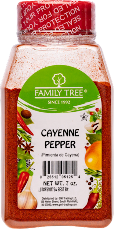 CAYENNE PEPPER 12/7OZ FAMILY TREE