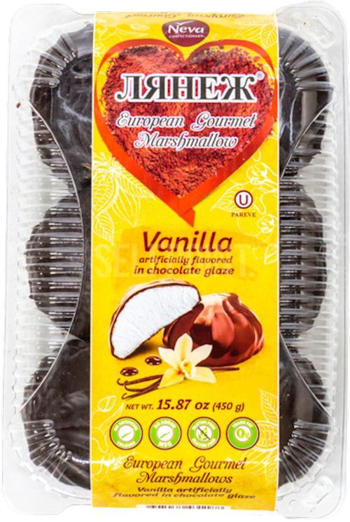 MARSHMALLOW VANILLA GLAZED LA NEIGE 9/450GR NEVA N64