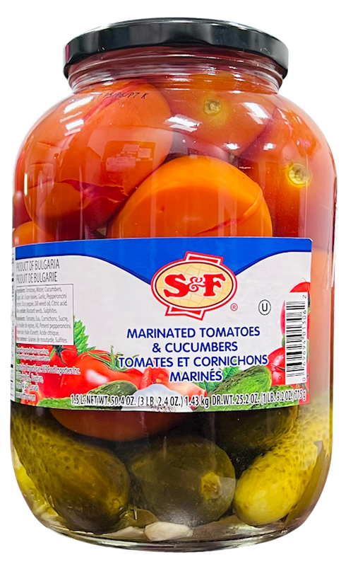 ASSORTY TOMATOES & PICKLES 6/1.5L S&F