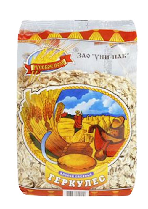 OATMEAL FLAKES EXTRA 12/350GR RUSSKOE POLE