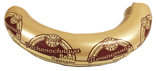 SAUSAGE LIVER PECHENOCHNAYA 1/340GR GS DELI
 N7128/90952 BY PC