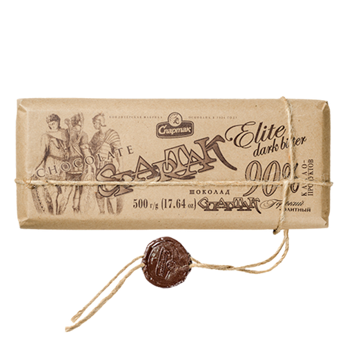 CHOCOLATE BAR BITTER ELITE 90% 3/500GR CRAFT SPARTAK N6969