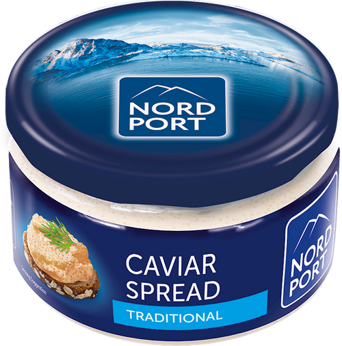SPREAD CAVIAR TRADITIONAL 6/180GR NORD PORT NNP5270