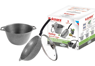 NABOR KUKHONNOY POSUDY #7 MARBLE 2/4L KUKMARA NKP07MC