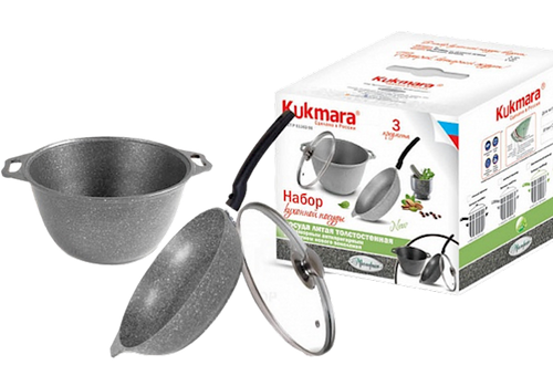 NABOR KUKHONNOY POSUDY #7 MARBLE 2/4L KUKMARA NKP07MC