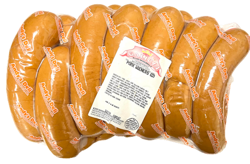 KNOCKWURST PORK SMOKED (D) 5LB / PAROWKI WEDZONE 7/40LB VP GALICJA N5377
