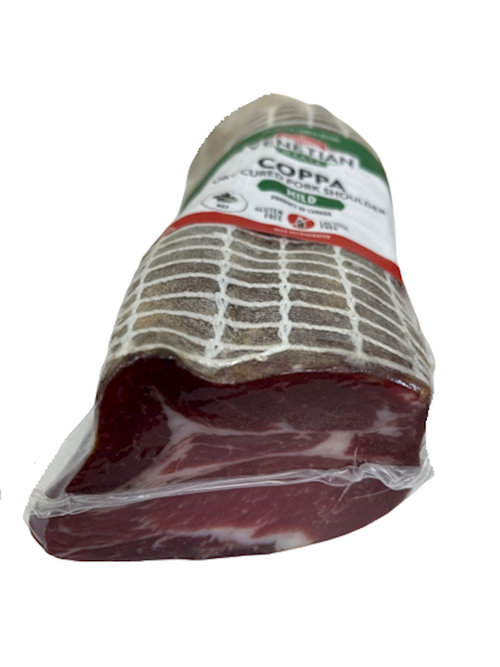 COPPA  MILD DRY CURED PORK SHOULDER 4/2.25LB VENETIAN