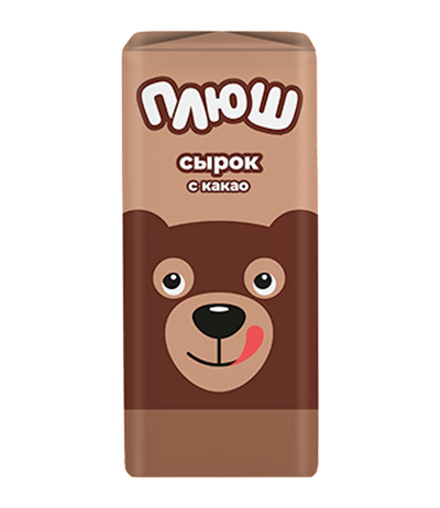 CHEESE BAR GLAZED PLUSH CHOCOLATE 18% 28/45GR BEREZKA N2842