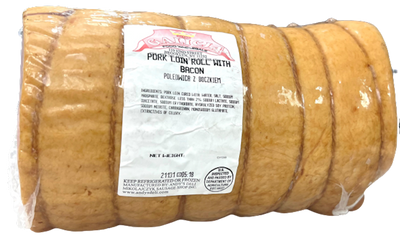 PORK LOIN ROLL W/BACON /POLEDWICA Z BOCZKIEM 7/30LB LOOSE GALICJA  N21