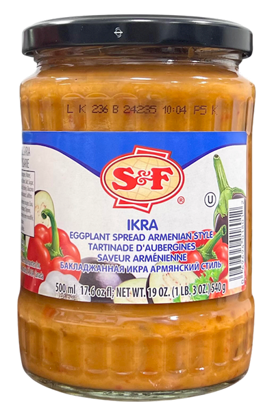 EGGPLANT SPREAD ARMENIAN STYLE 12/500ML S&F