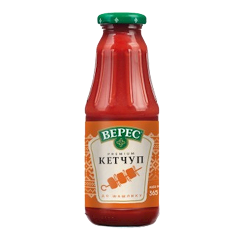 KETCHUP FOR BBQ PREMIUM 16/365GR VERES UKRAINE