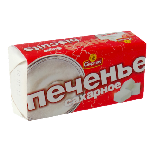 COOKIES  SAKHARNOYE 37/100GR SPARTAK N1222