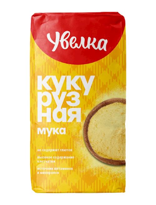 FLOUR CORN 4/500GR (17.6oz) UVELKA