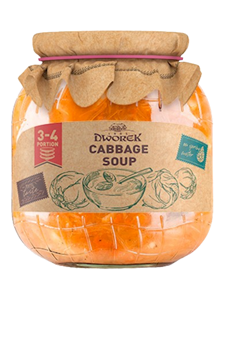 SOUP CABBAGE 8/720ML DWOREK POLAND
