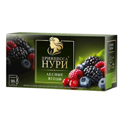 TEA BLACK FOREST BERRY PRINCESSA NOORI 18/(25X1.5GR) N0478-18-1