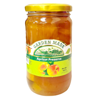 PRESERVE APRICOT 12/430GR GARDEN MADE N32