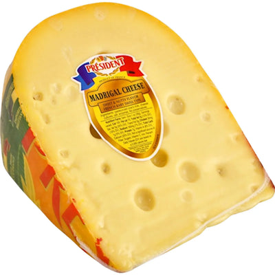 CHEESE MADRIGAL CHUNK  1/1 LB PRESIDENT N43003