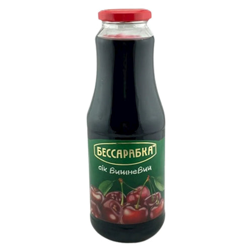 JUICE CHERRY PASTEURIZED 6/1L BESSARABKA UKRAINE