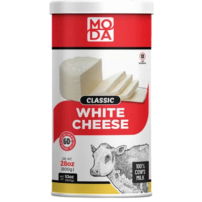 CHEESE WHITE CLASSIC 100% COWS MILK 6/800GR MODA N101746