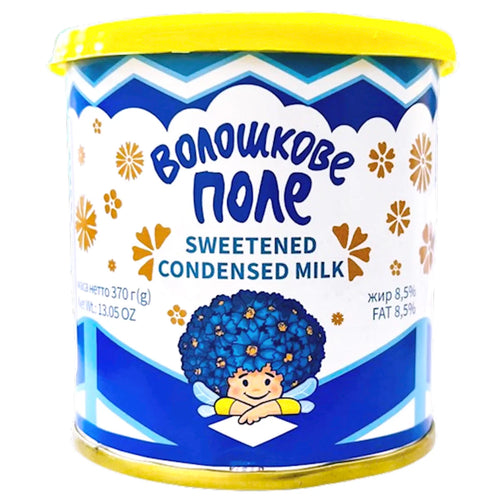 CONDENSED MILK WITH SUGAR 15/370GR VOLOSHKOVE POLE UKRAINE